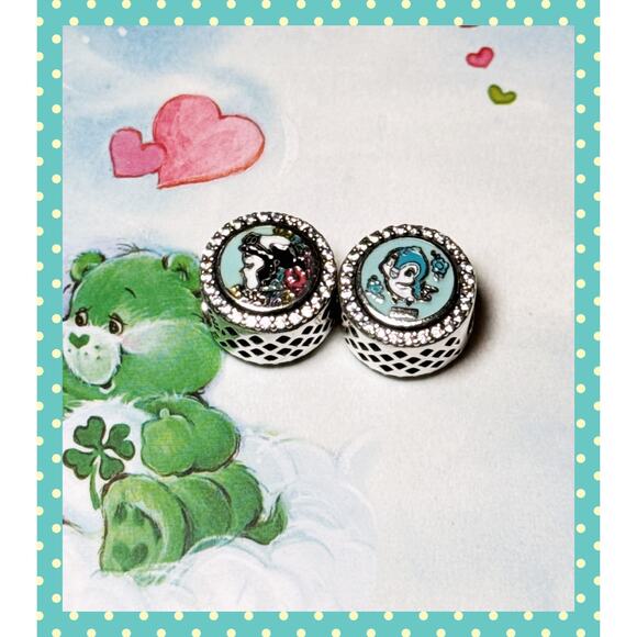 SET 2 Pandora Disney Epcot Snow White Flower & Garden Festival Charms S925 ALE - Picture 2 of 16